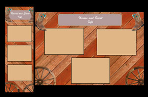 Light Barnwood Photo Booth Theme